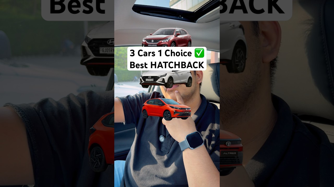 Baleno vs i20 vs Altroz | Truth Explained ✅ #baleno #i20 #tataaltroz #hatchback #carcomparison