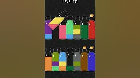 Soda Sort Puzzle Color Water Game Level 171 WalkThrough Solution Gameplay
