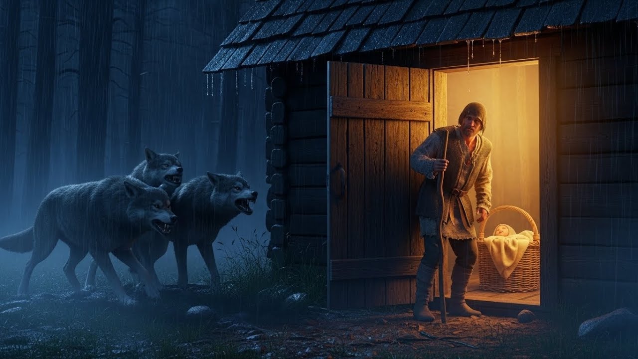 Bărbatul sărac a înfruntat lupii ca să salveze bebelușul vampir — în acea noapte, Regele l-a vizitat