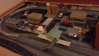 Nゲージ トミックス パノラママット複線レイアウト パノラママットを買ったので久々に鉄道模型で遊んでみた。 - YouTube