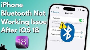 Fix Bluetooth Issue on iPhone After iOS 18 Update | Troubleshooting Guide 2024