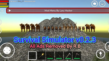 Survival Simulator By Lary Hacker (The Best Cheat) V0.2.3