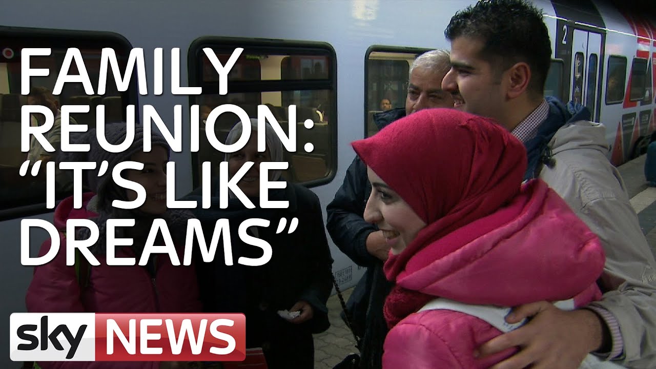 Refugee Family Reunited After Months Apart YouTube