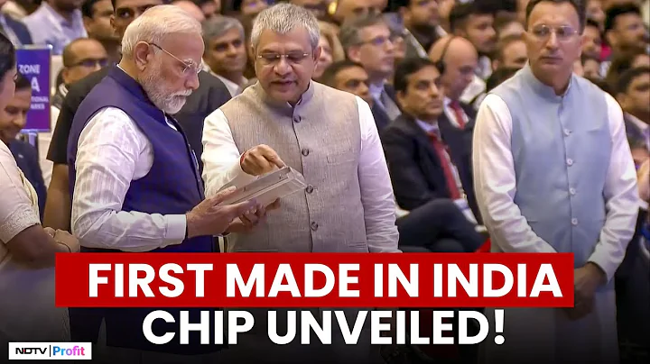 PM Modi Receives The First Made In India Chip, Vikram 32-Bit Processor, At Semicon India 2025