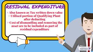 CAPITAL ALLOWANCES AND CHARGES