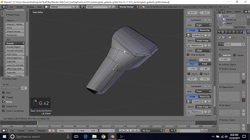 Model A Lamborghini Gallardo LP560-4 in Blender - Tutorial Part 23 - Finish Side Mirror + Spoiler