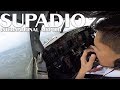 Cockpit View - Landing @ Supadio International Airport, Pontianak