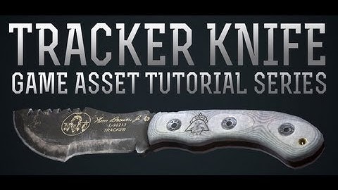 Tracker Knife - NextGen asset production series