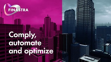 Comply, Automate and Optimize with Finastra for IFRS 9 and CECL