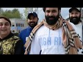 Babbu maan at his office in surrey