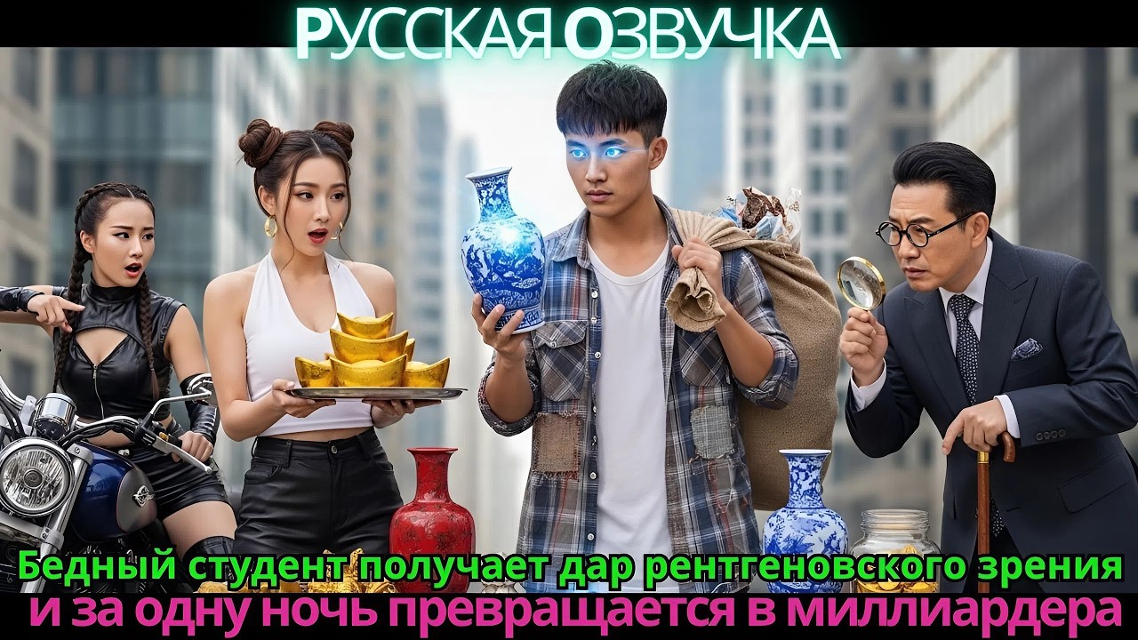 Бедный студент получает дар рентгеновского зрения и за одну ночь превращается в миллиардера!