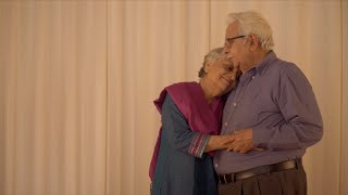 Retired Indian Old Couple Hugs Each Other At Home Indian Stock Footage Knot9