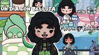💚😌RUTINA DE MAÑANA DE BELLOTA en TOCA BOCA || Rutina relajante * Las chicas Superpoderosas*