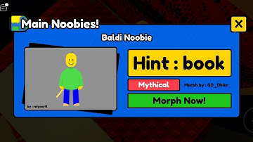 City Update | How to Find Baldi Noobie in Find the Noobies | Roblox