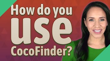 How do you use CocoFinder?
