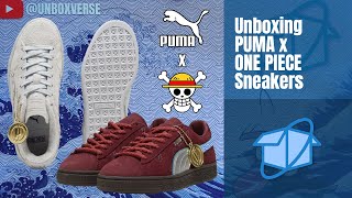 PUMA x ONE PIECE Suade Sneakers Unboxing