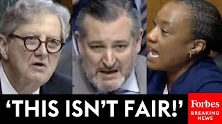 All Hell Breaks In Judiciary Committee Loose When Cruz, Kennedy Explode At Laphonza Butler