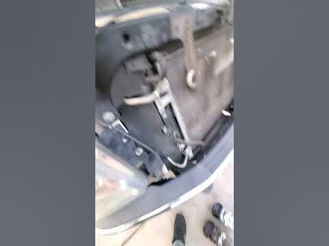ford f250 AC compressor removal - YouTube