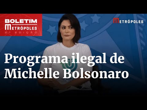 TCU conclui que programa de voluntariado de Michelle Bolsonaro era ilegal | Boletim Metrópoles 2º