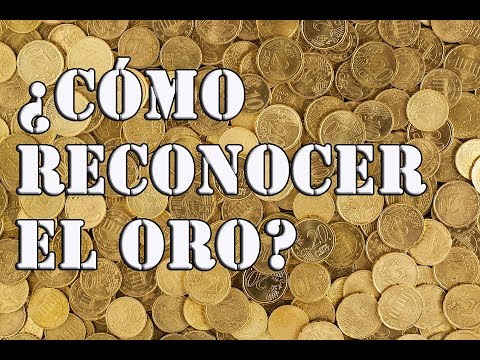 Video: Cómo Comprobar Si El Oro Es Real O No