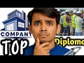 Top 10 Best Companies for Diploma Engineers🔥|Engineering Core Sector Companies|Top Private Company|