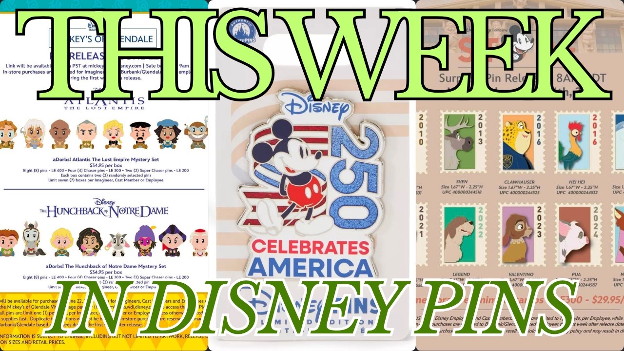 Lots of surprise grail drops + 250th and more movie anniversary