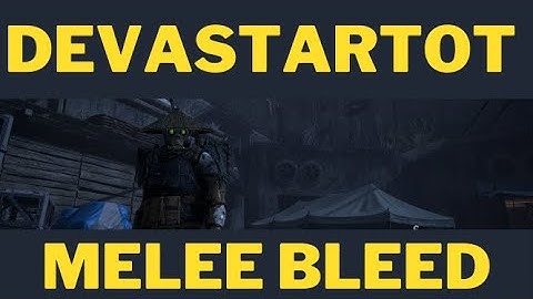 OUTRIDERS Devastator melee bleed build solo runs on 15