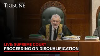 Live Supreme Court Proceeding On Disqualification The Express Tribune
