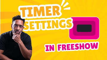 Learn Timer Settings in FreeShow Presentation Software #propresenter #alternative #free