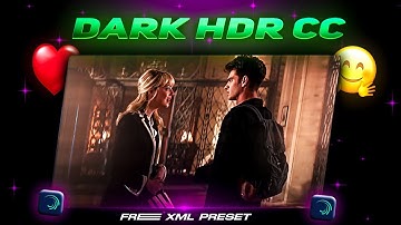 Alight Motion Sharp HDR + Flicker CC Preset  || Free XML Preset Download 🔥