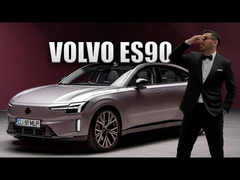 CEA MAI MARE, SCUMPĂ, LUXOASĂ, PUTERNICĂ ȘI RAPIDĂ LIMUZINĂ VOLVO! ES90 LA 100.000 EURO