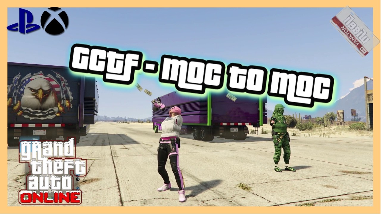 GTA Online | GCTF - Moc to MOC (frissített "be glitch-elés") | XBOX, PS