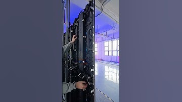 500x1000mm EA1000C3 LED screen can be installed immediately! #eagerled #shorts  #leddisplay