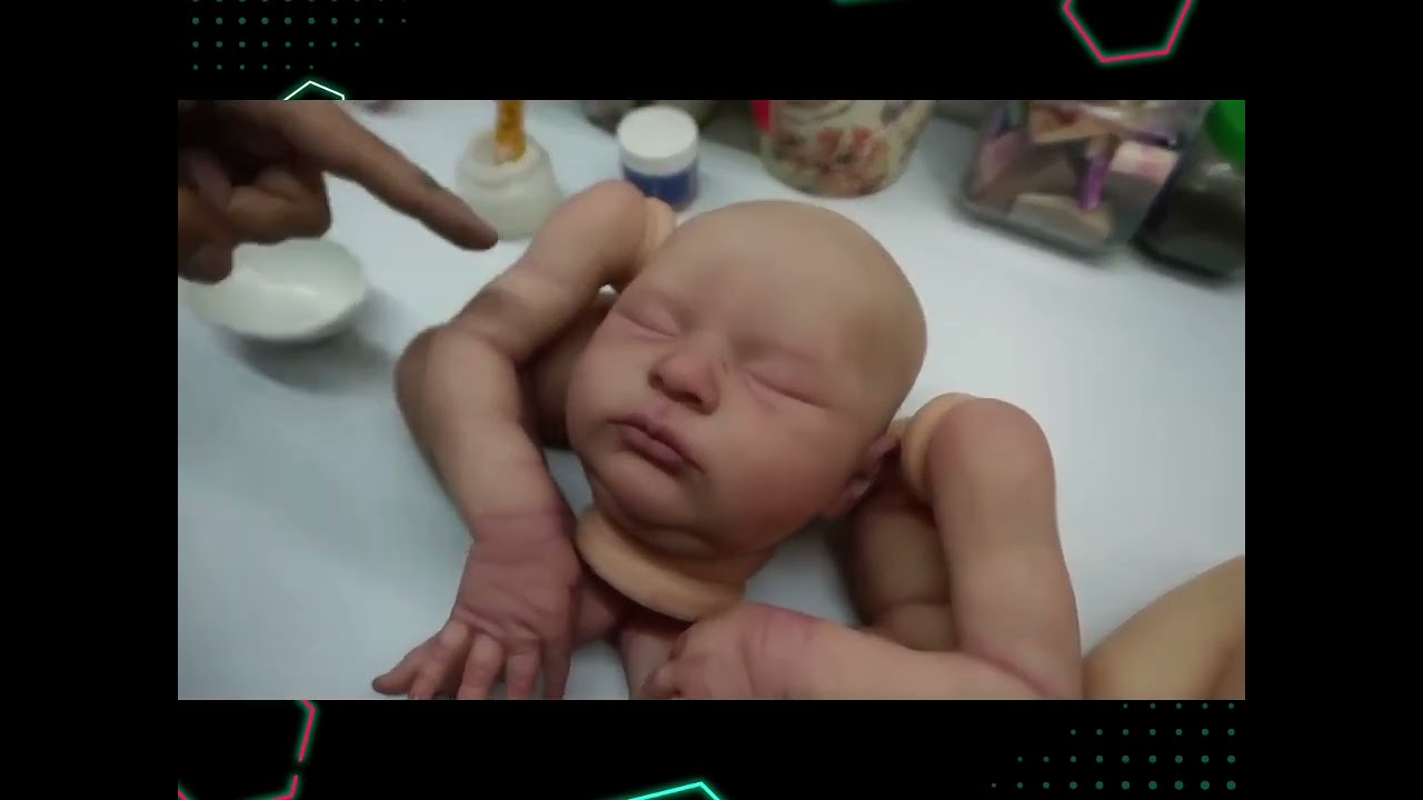 Increíble ver muñecos que se parecen real 👌