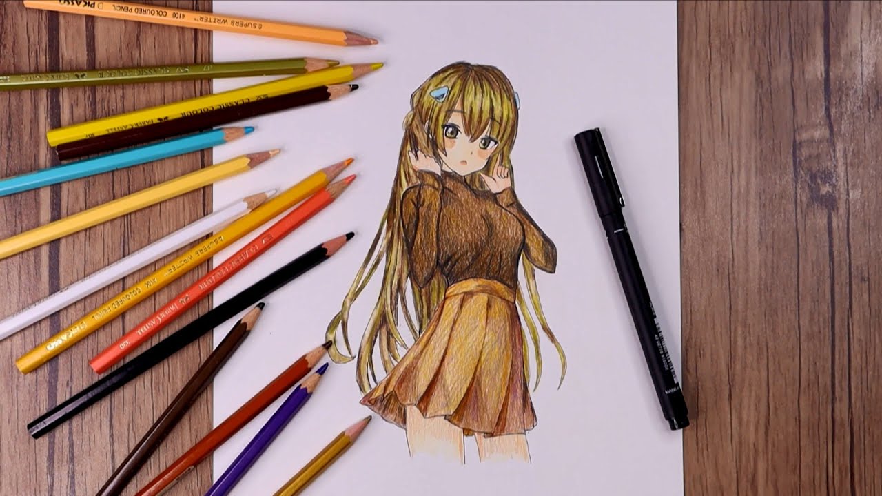 42 My colored drawings ideas in 2023  drawings anime anime drawings