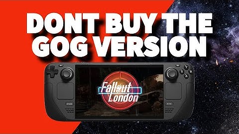 Fallout London on the Steam Deck - DON
