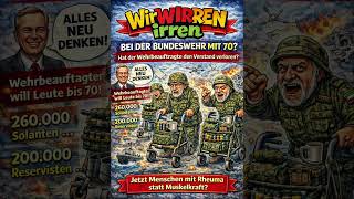 Bundeswehr mit 70  #bundeswehr  #zukunft  #angriff  #soldaten  #rollator  #krieg