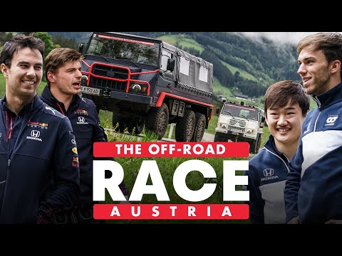 Red Bull Racing Honda Vs Scuderia AlphaTauri: Epic Off-Road Race Across Austria | Schnitzeljagd