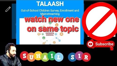 Talaash-jk login page Basic procedure