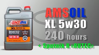 Amsoil XL 5w30 (Toyota, 240 hours, gasoline) & add. Sputnik-R