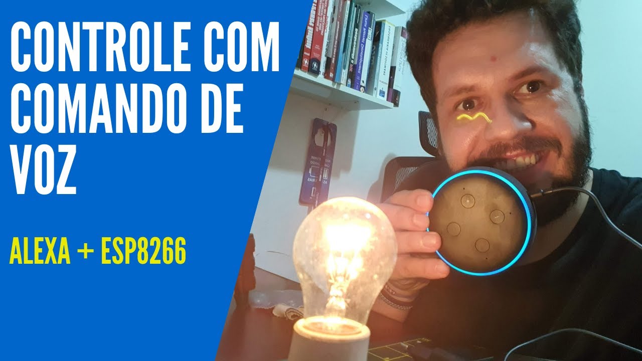 Controle lâmpadas com comado de voz usando Alexa e ESP8266