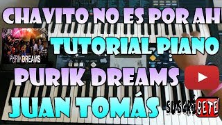 Miniatura de vídeo de "▪Chavito no es por ahi-Purik Dreams-Tutorial Piano-Riobamba Ecuador"
