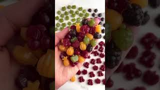 Fruit + veggie fruit snacks! Easy to make, kid approved, and no dyes or added sugars needed 🙌🏻🥭🥕