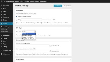 How to Setup Genesis Theme Settings in WordPress (WordPress Basics 11 of 33)