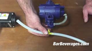 How to Fix a Noisy Pump in a Bar Beverage Dispensing System