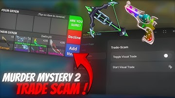 *NEW* TRADE SCAM SCRIPT ! - MM2 SCRIPT [ITEM STEALER💸 - DUPE 🦢- TRADE SCAM 🤑] 
