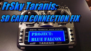 Taranis X9D: Memory Card Through USB Fix