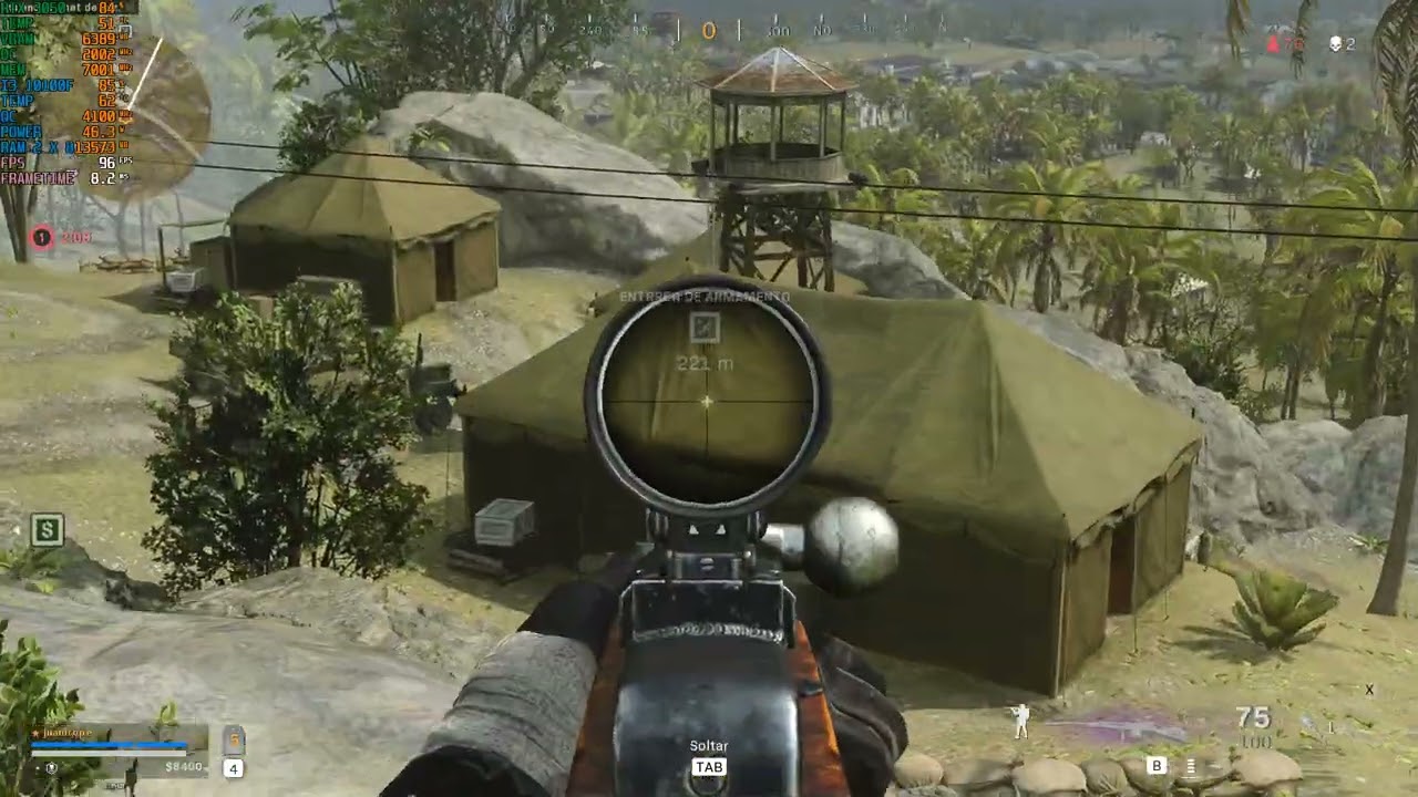 Call Of Duty: Warzone : I3 10100f + RTX 3050 Rog Strix