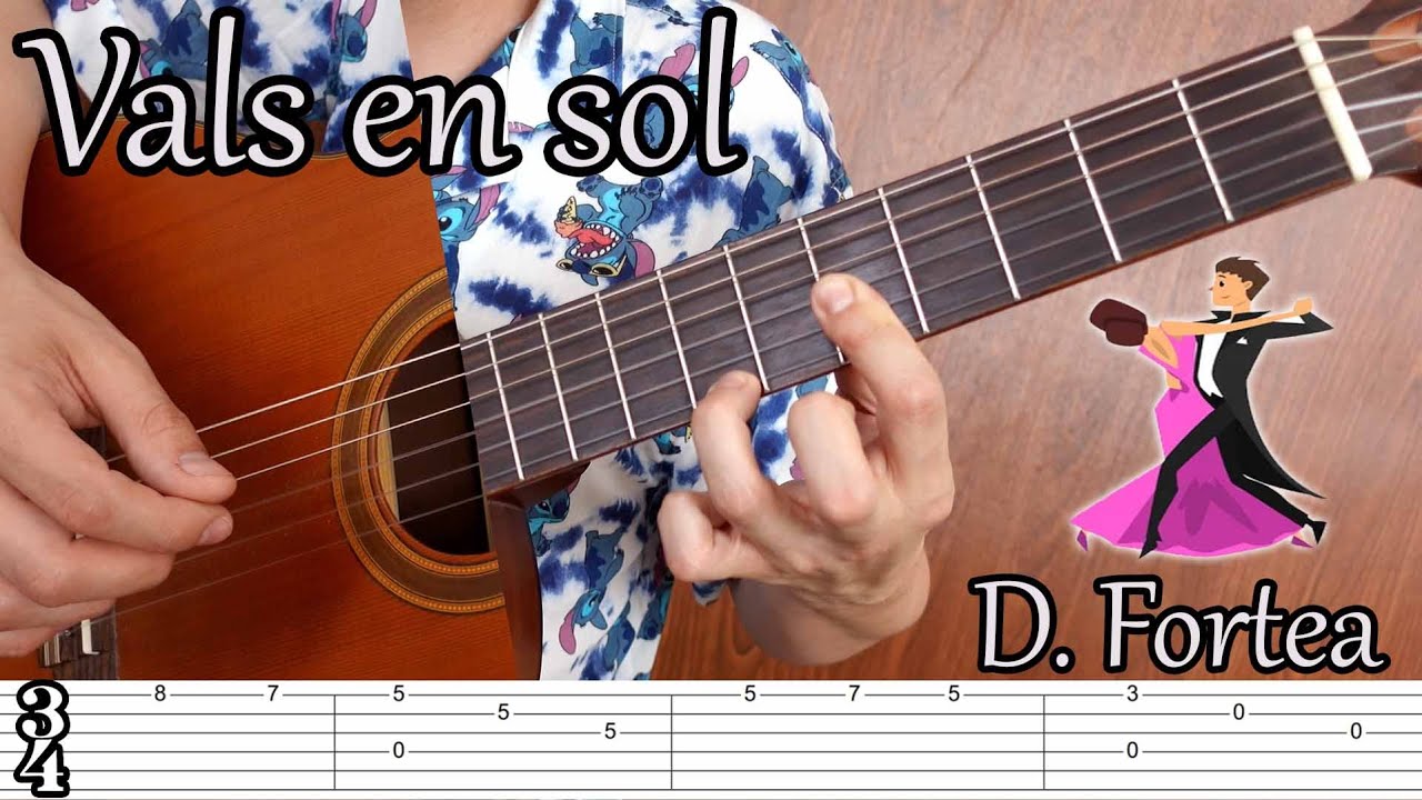 ✨¡Pieza ideal para mejorar!✨- VALS EN SOL - D. FORTEA 🧐 - ¡Activa tu mano izquierda y derecha! 💯