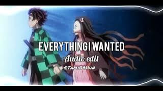 Billie Eilish-Everything I wanted [audio edit]